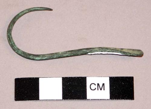 Copper fish hook