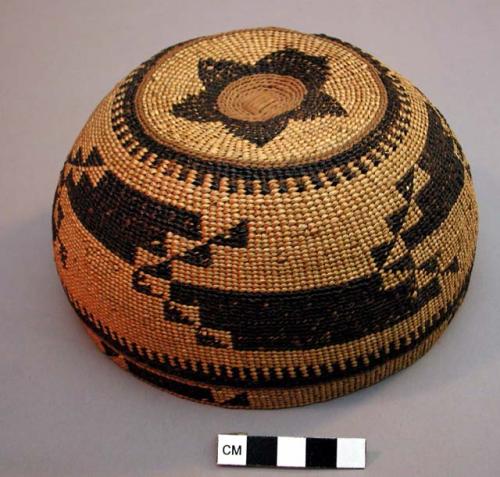 Basketry cap