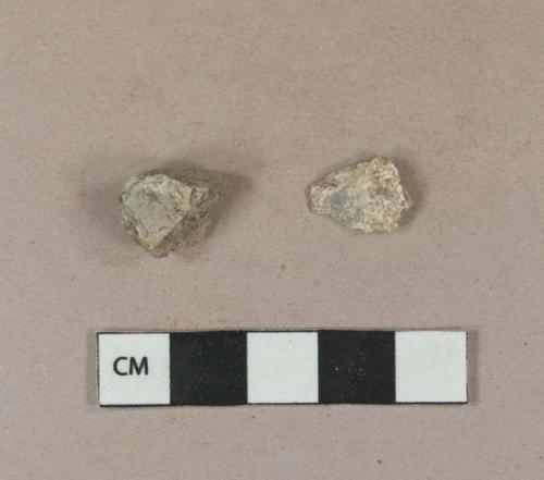 Clinker or coal ash fragments