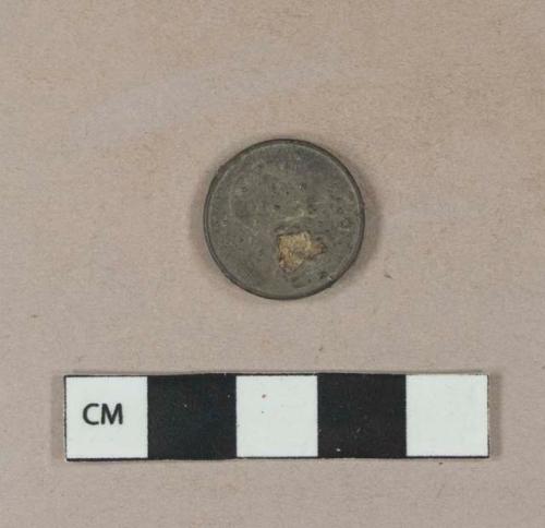 United States penny, date unclear