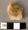 Potsherd - patterned ware