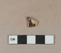 Manganese mottled earthenware body sherd