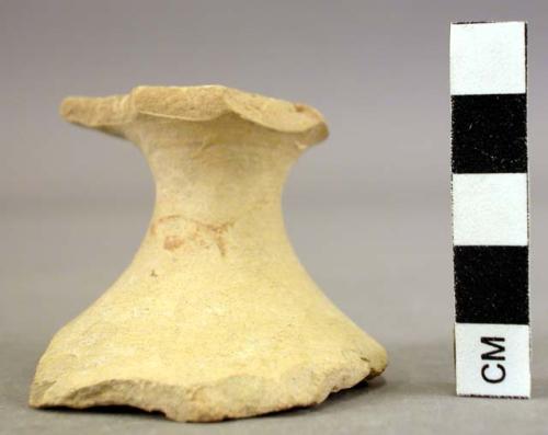 Mycenaean cylix or goblet fragment