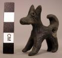 Ceramic black burnished dog whistle