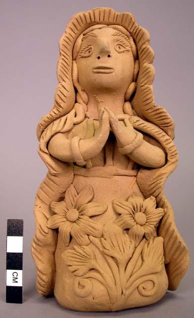 Terra cotta creche figurine. One of group (27404a-m)