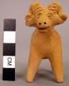 Terra cotta creche figurine, sheep.  One of group (27404a-m)