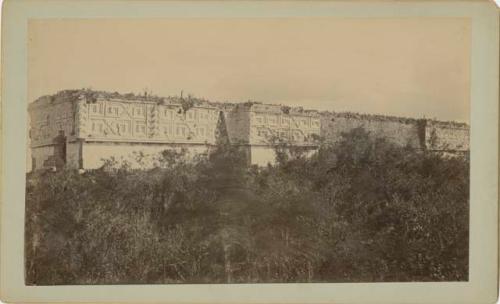 Long facade of the Governor's Palace