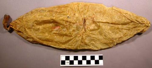 Walrus bladder for float