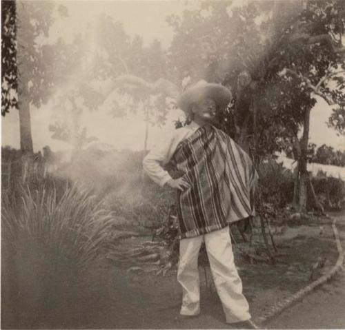 Portrait of a man in traditional clothing