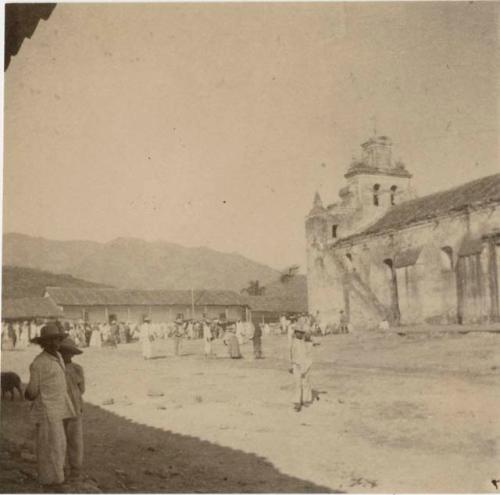 Church and plaza