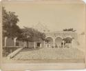 Facade of the overseer's house at Hacienda Mucuyche