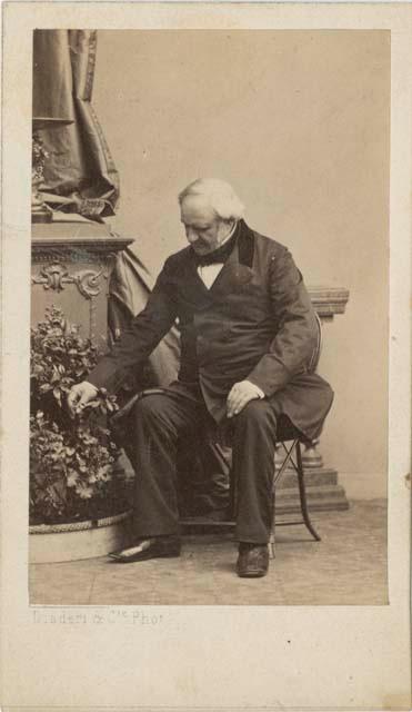 Studio portrait of George Peabody