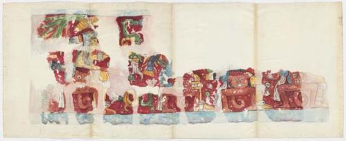 Watercolor from Temple of the Chacmool