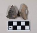 Chipped stone, flint gravers (burins)