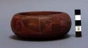 Small red ware bowl