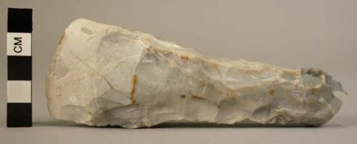 Polished flint axe