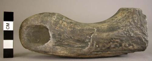 "Perforated Axe Head of Deer Horn" Cast