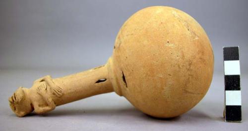 Terra cotta rattle