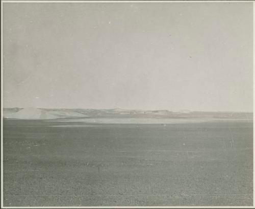 Landscape, dunes (print is a cropped image)