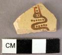 Potsherd - fragment of murex pattern