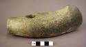 Large boat-shaped stone axe - CAST