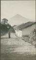 Road through a village, possibly Solola