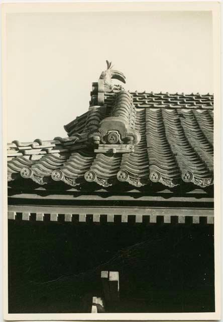 Temple roof detail