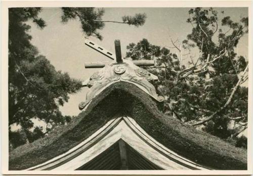 Temple roof detail