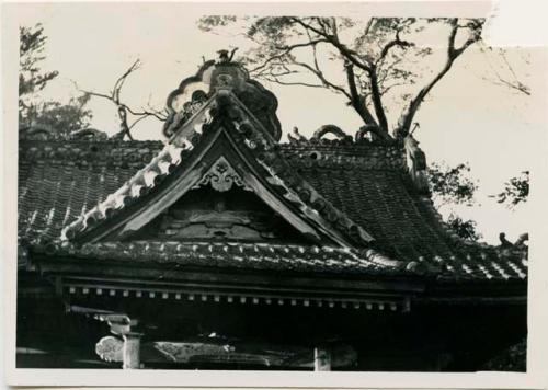 Temple roof