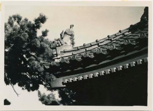 Temple roof detail