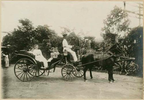 Mrs. Lawton and her three daughters