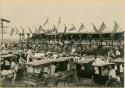 General Taft, cavalry marches past grand stand