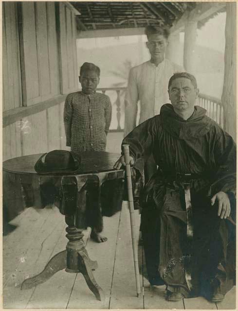 Padre Miguel, a Recoleto friar, Culion Island, Palawan, February 1892.