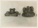 Ceramic figurine or sherd, and ocarina