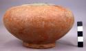 Pottery vessel - miscellaneous red/buff features
