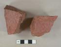 Red brick fragments