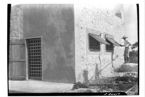 Church - sacristy now used as photographic laboratory