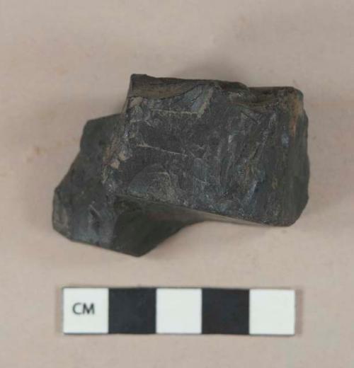 Unburned coal fragment