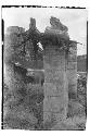 NW Col. - Castillo in distance showing stump clinging to top of col.-close up