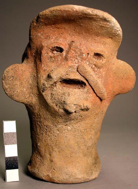 Vase in form of human head