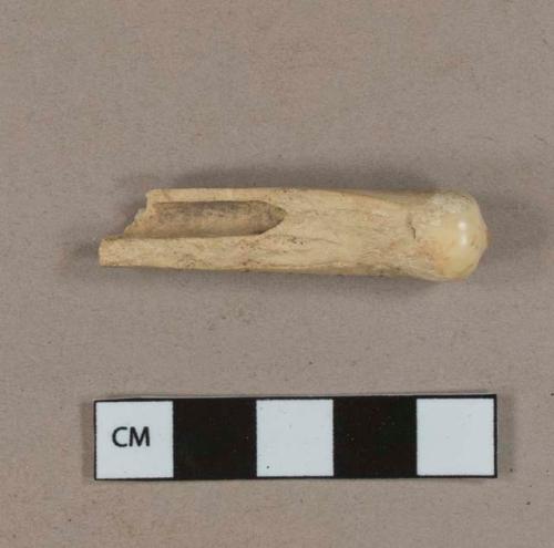 turned bone cultery handle