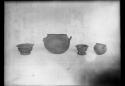 Four ceramic vessels