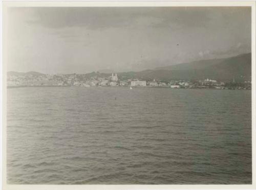 View of Port-au-Prince from the water