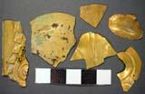 Fragmentary Gold Placque repousse