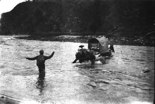 Litter Fording River