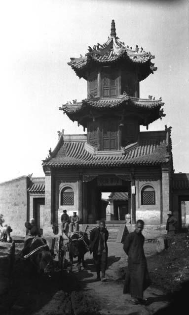 Pagoda with Temple