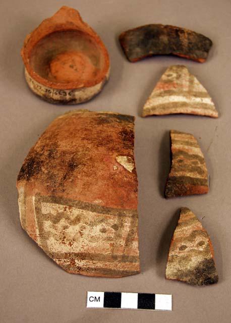 Miscellaneous potsherds