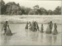 People fishing with baskets (print is a cropped image)