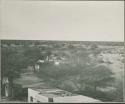 View of roof tops (print is a cropped image)