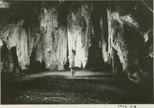 View inside Drotsky's cave